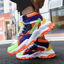 Load image into Gallery viewer, New Fashion Shoes For Men Casual High Top Chunky Sneakers Mens Trainers Tendencia 2022 Breathable Designer Zapatillas De Hombre
