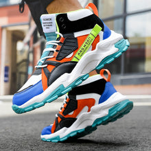 Load image into Gallery viewer, New Fashion Shoes For Men Casual High Top Chunky Sneakers Mens Trainers Tendencia 2022 Breathable Designer Zapatillas De Hombre