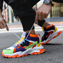 Load image into Gallery viewer, New Fashion Shoes For Men Casual High Top Chunky Sneakers Mens Trainers Tendencia 2022 Breathable Designer Zapatillas De Hombre